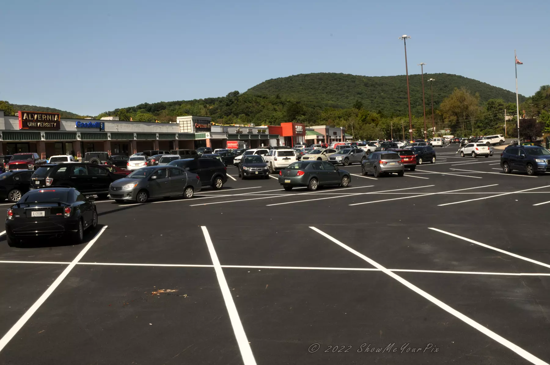 Cressona Mall new parking lot